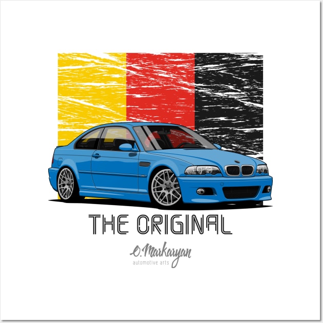 M3 E46 Wall Art by Markaryan